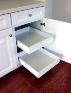 pull out kitchen shelf drawers 