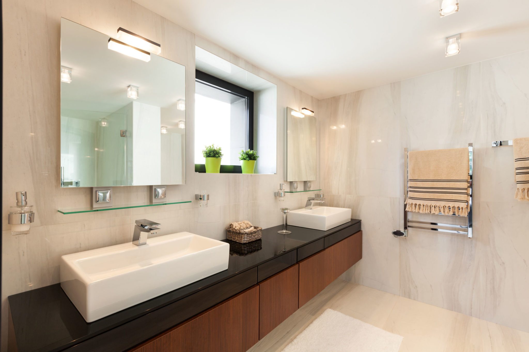 44078173 – modern house beautiful interiors, bathroom